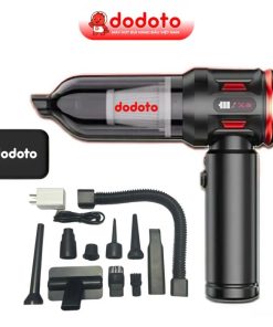 Máy hút bụi cầm tay mini không dây Lux Air V9 dodoto, động cơ không chổi than, Bảo hành 24 tháng